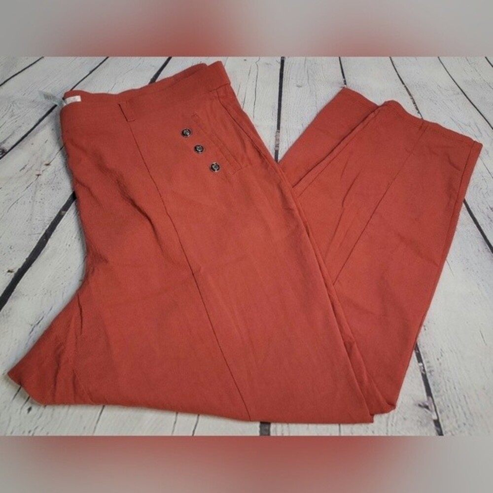 89th + Madison Burnt Orange Pants size 3X